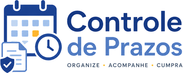 Controle de Prazos